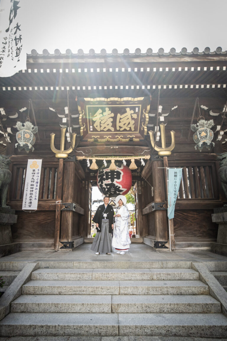 神社コンシェルジュが神社結婚式を挙げました。
