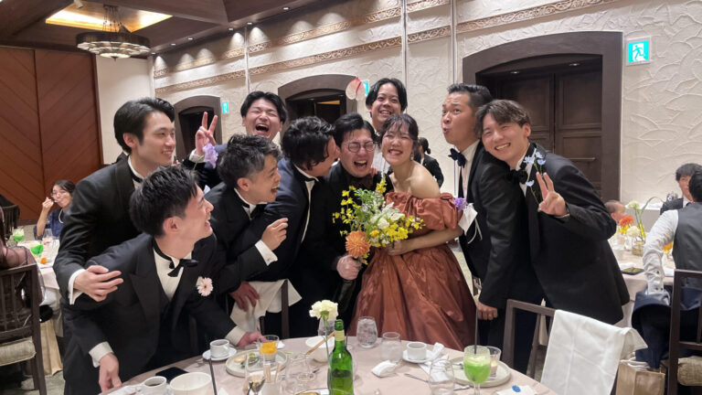 自分が結婚式のお客様に、、、、