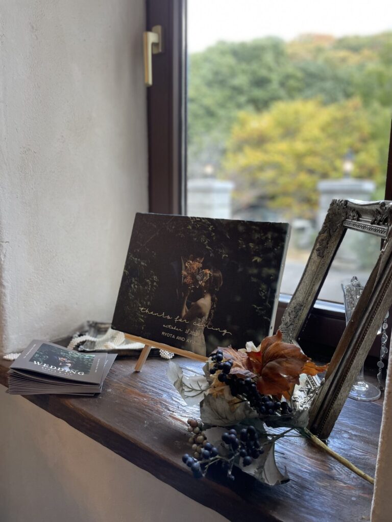 友人の結婚式に参列して