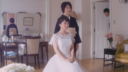 MINONのCM　大島優子　ウェディングドレス
