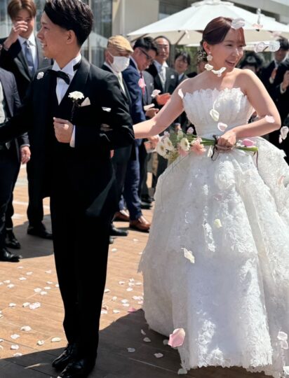 後輩の結婚式