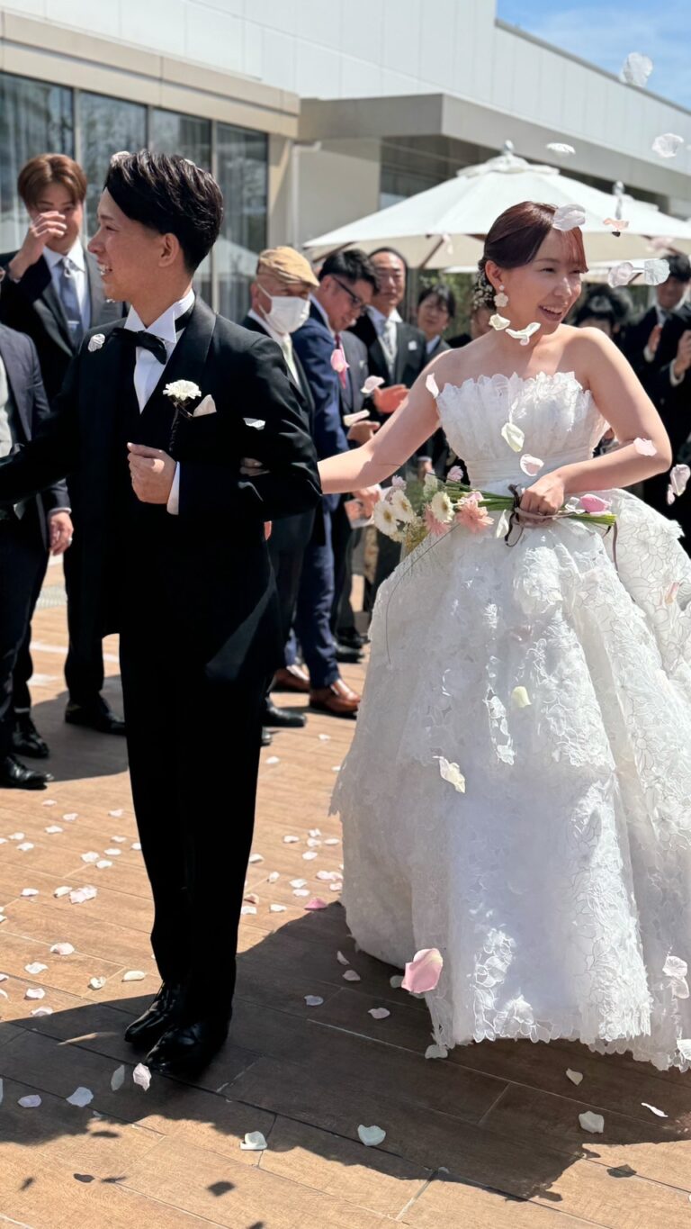 後輩の結婚式