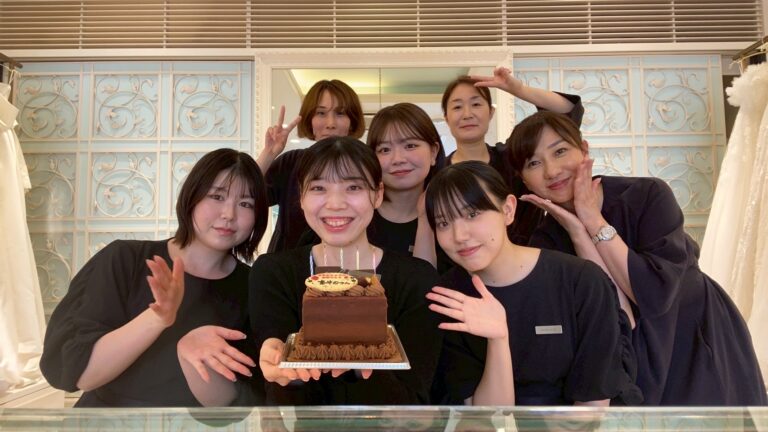 入社して9ヶ月目のドレスコーディネーター
